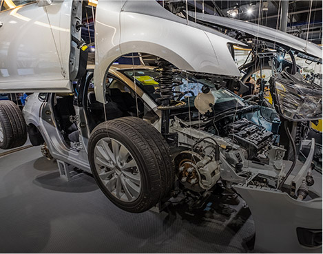 Fabrication de pièces automobiles